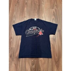 Delta T-Shirt Adults L Magnum Weight Boston Red Sox 2007‎ World Series Champions